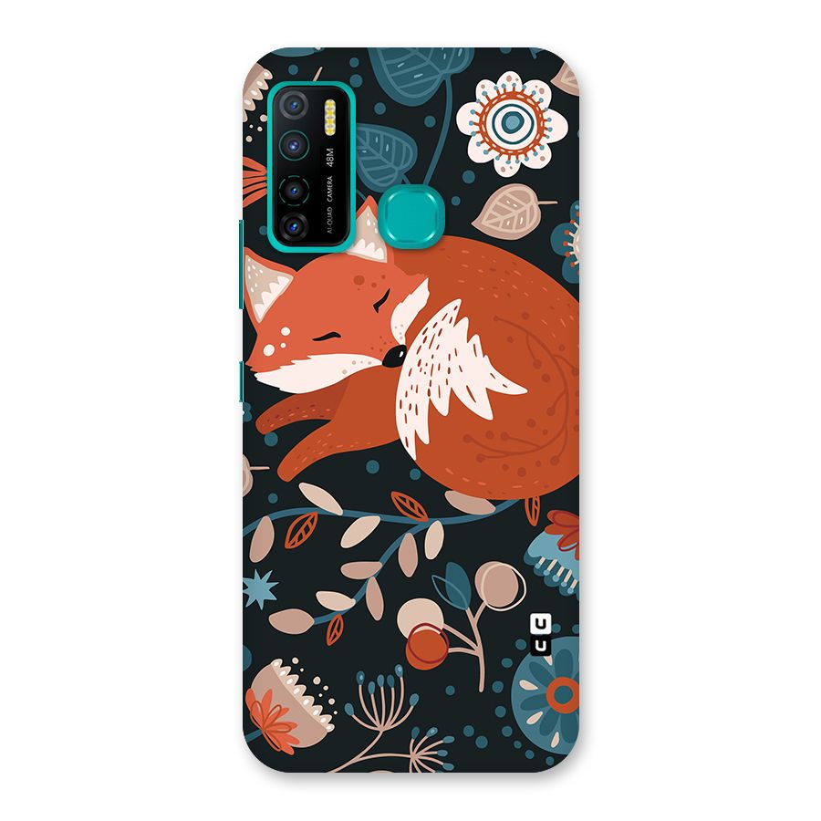 Nordic Arts Sleeping Fox Back Case for Infinix Hot 9 Pro