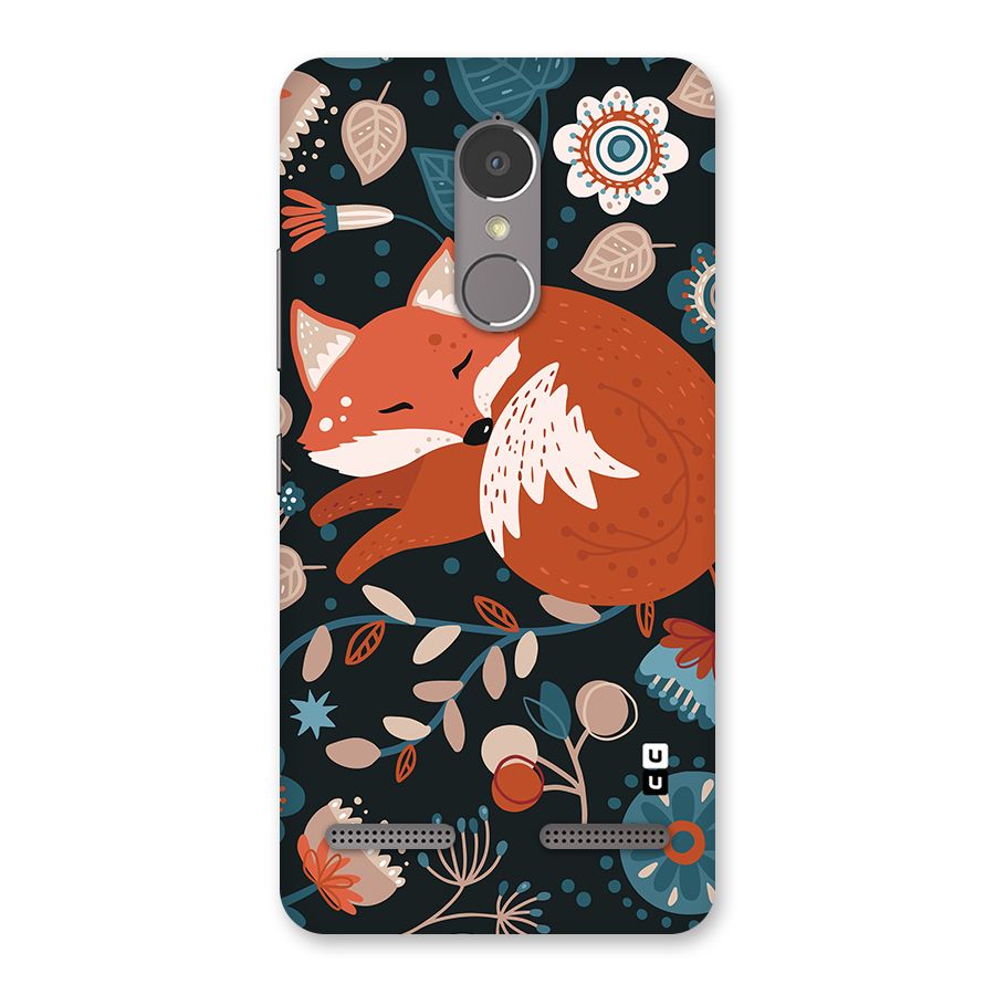 Nordic Arts Sleeping Fox Back Case for Lenovo K6 Power
