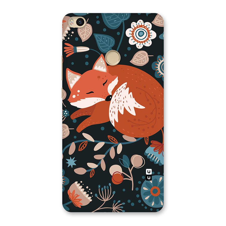 Nordic Arts Sleeping Fox Back Case for Mi Max 2