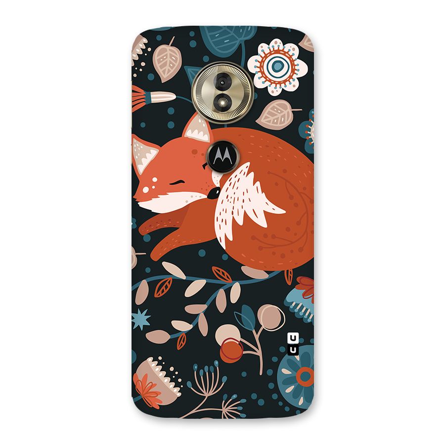 Nordic Arts Sleeping Fox Back Case for Moto G6 Play