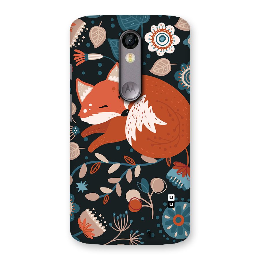 Nordic Arts Sleeping Fox Back Case for Moto X Force