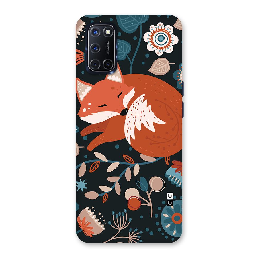 Nordic Arts Sleeping Fox Back Case for Oppo A52