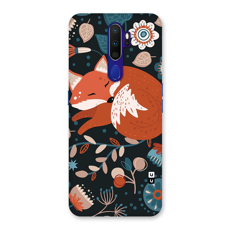 Nordic Arts Sleeping Fox Back Case for Oppo A9 (2020)