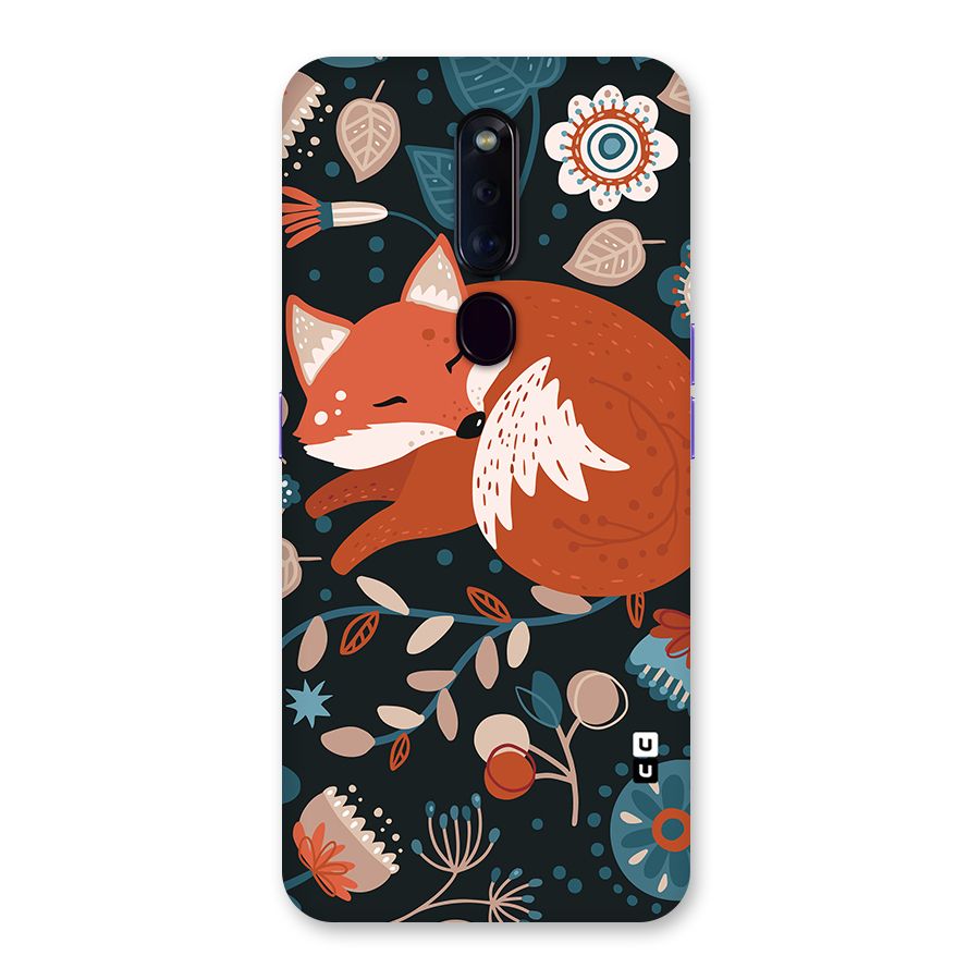 Nordic Arts Sleeping Fox Back Case for Oppo F11 Pro
