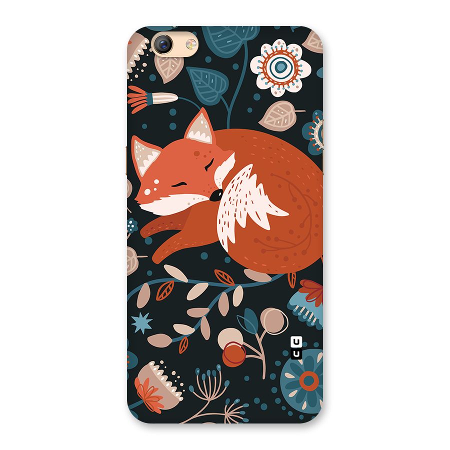 Nordic Arts Sleeping Fox Back Case for Oppo F3 Plus