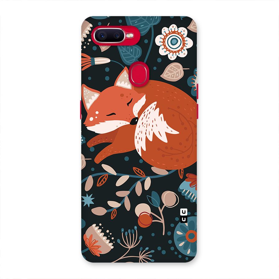 Nordic Arts Sleeping Fox Back Case for Oppo F9 Pro