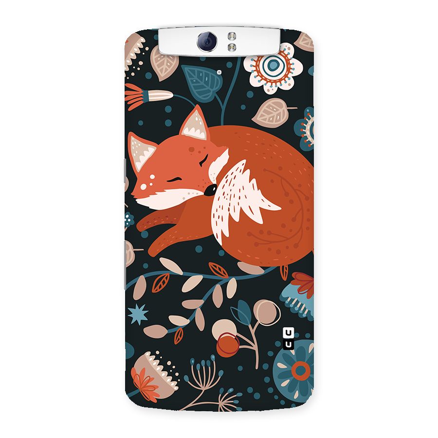 Nordic Arts Sleeping Fox Back Case for Oppo N1