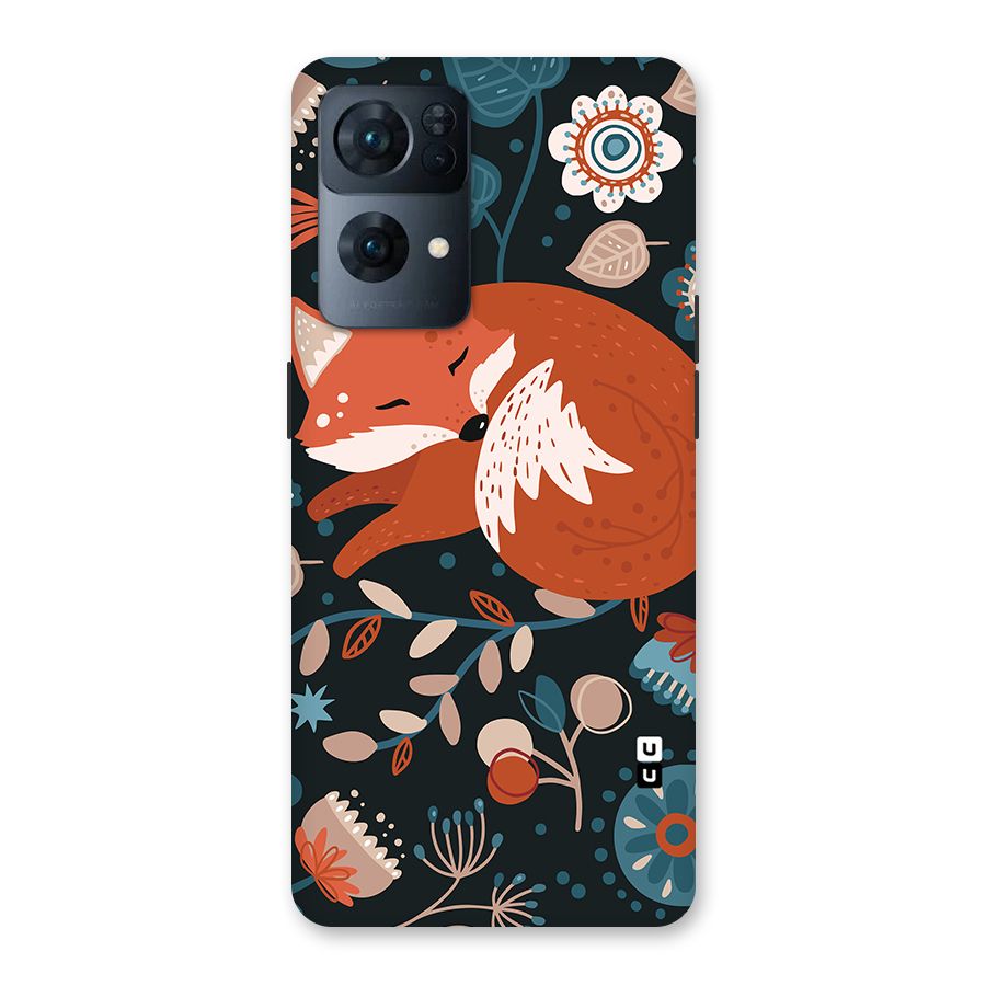 Nordic Arts Sleeping Fox Back Case for Oppo Reno7 Pro 5G