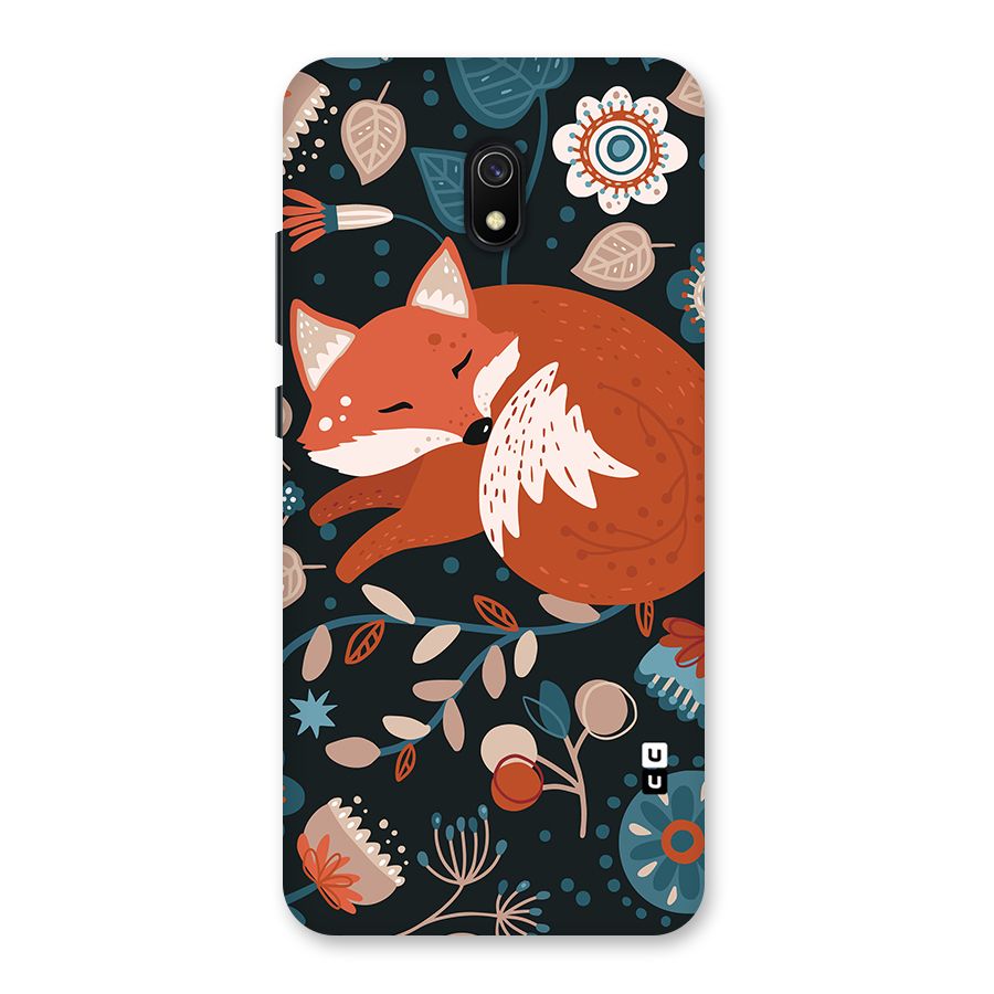 Nordic Arts Sleeping Fox Back Case for Redmi 8A