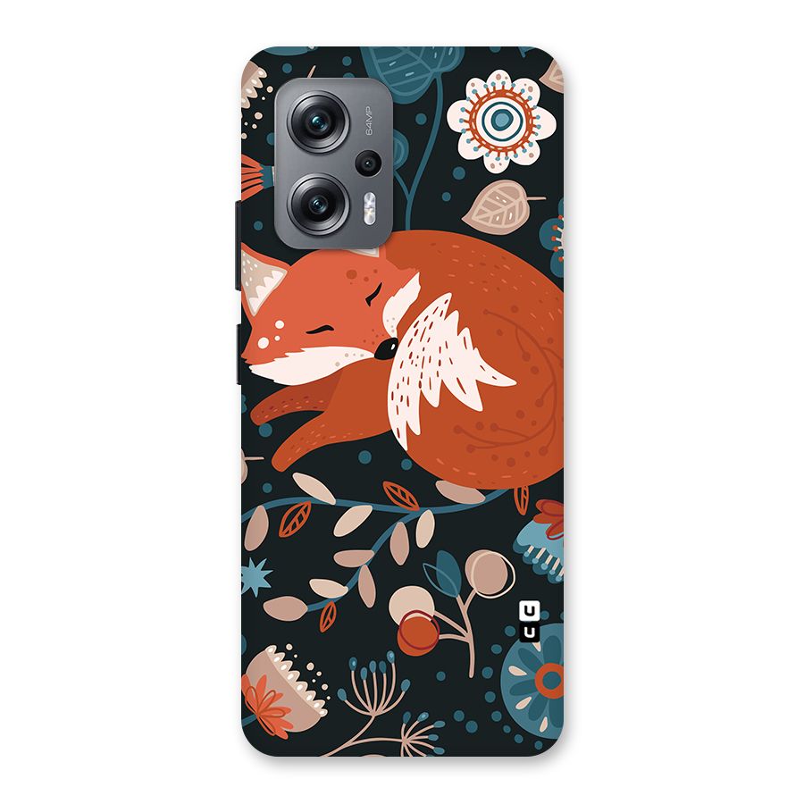 Nordic Arts Sleeping Fox Back Case for Redmi K50i