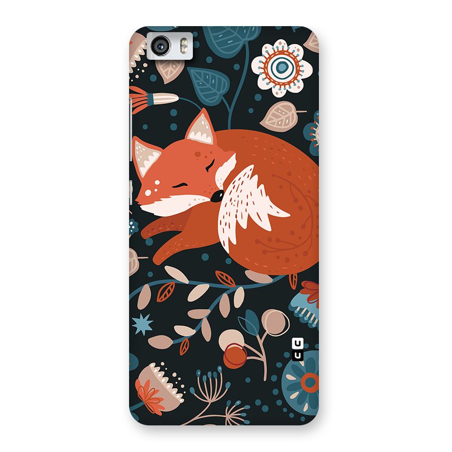 Nordic Arts Sleeping Fox Back Case for Redmi Mi 5