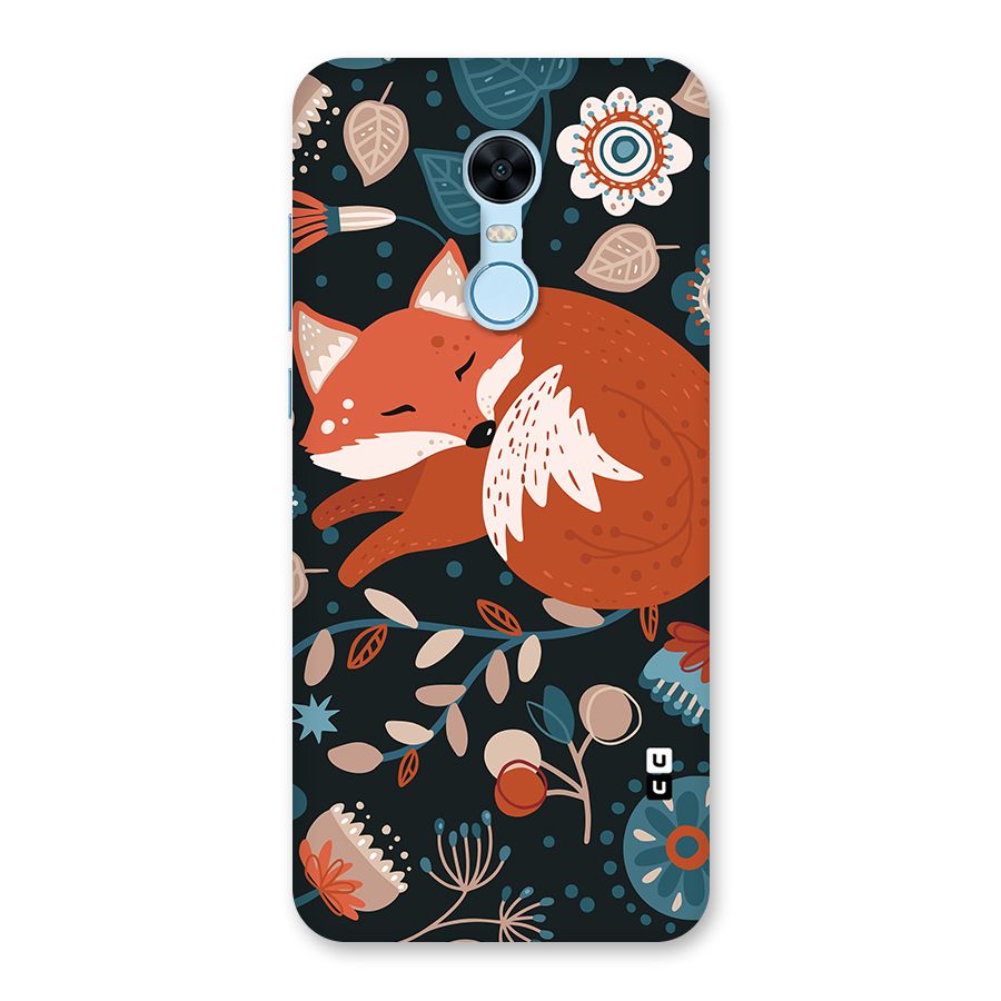 Nordic Arts Sleeping Fox Back Case for Redmi Note 5