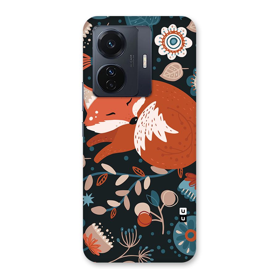 Nordic Arts Sleeping Fox Back Case for Vivo T1 Pro