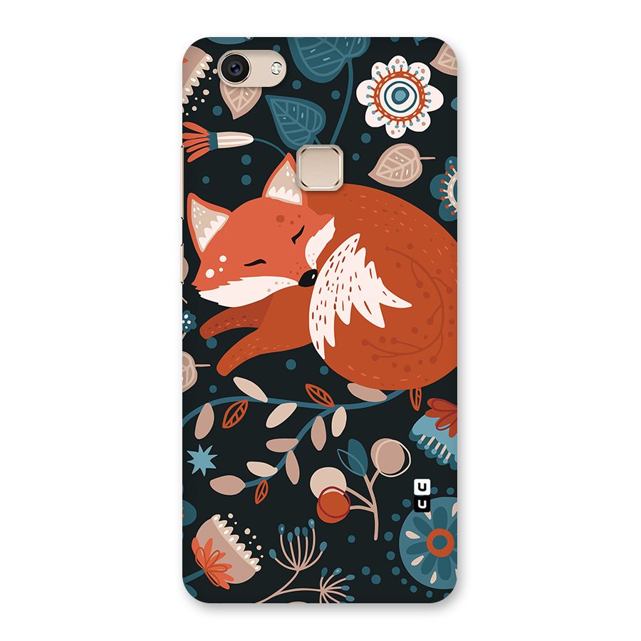 Nordic Arts Sleeping Fox Back Case for Vivo V7