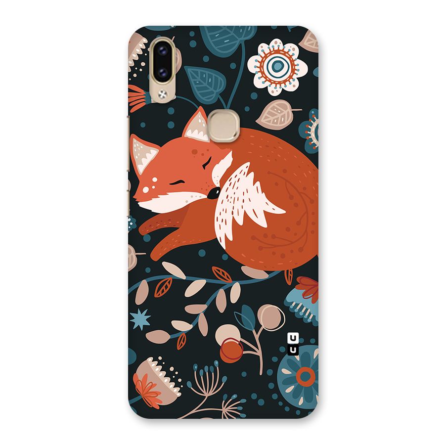 Nordic Arts Sleeping Fox Back Case for Vivo V9 Youth