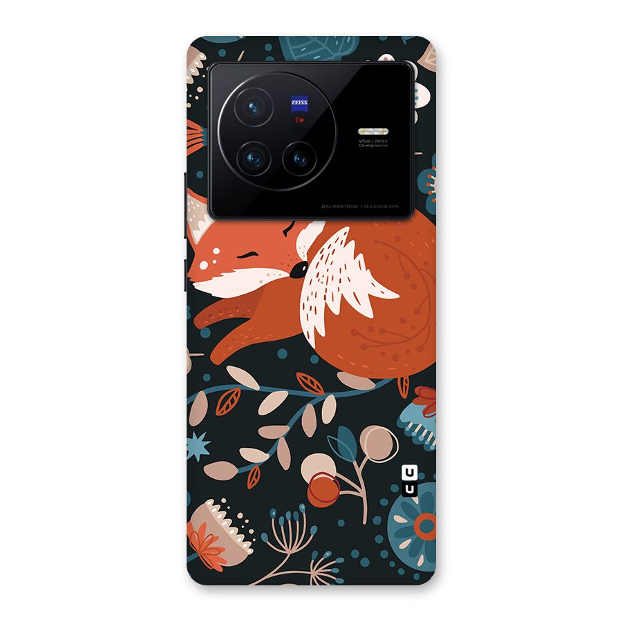 Nordic Arts Sleeping Fox Back Case for Vivo X80