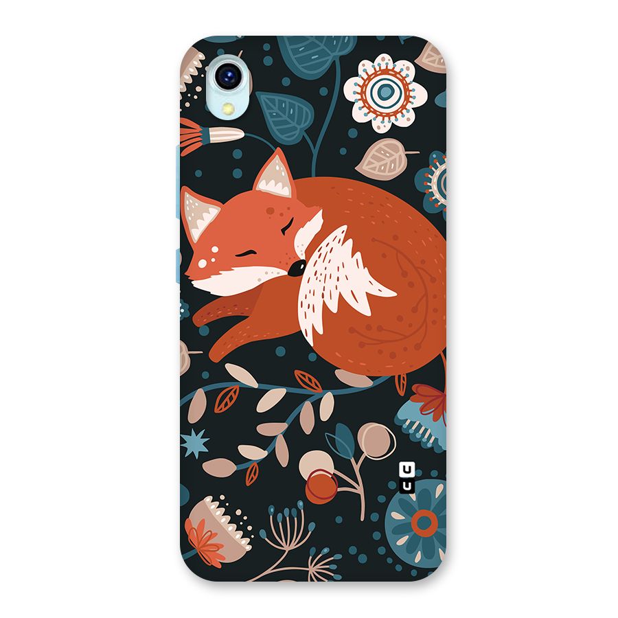 Nordic Arts Sleeping Fox Back Case for Vivo Y1s