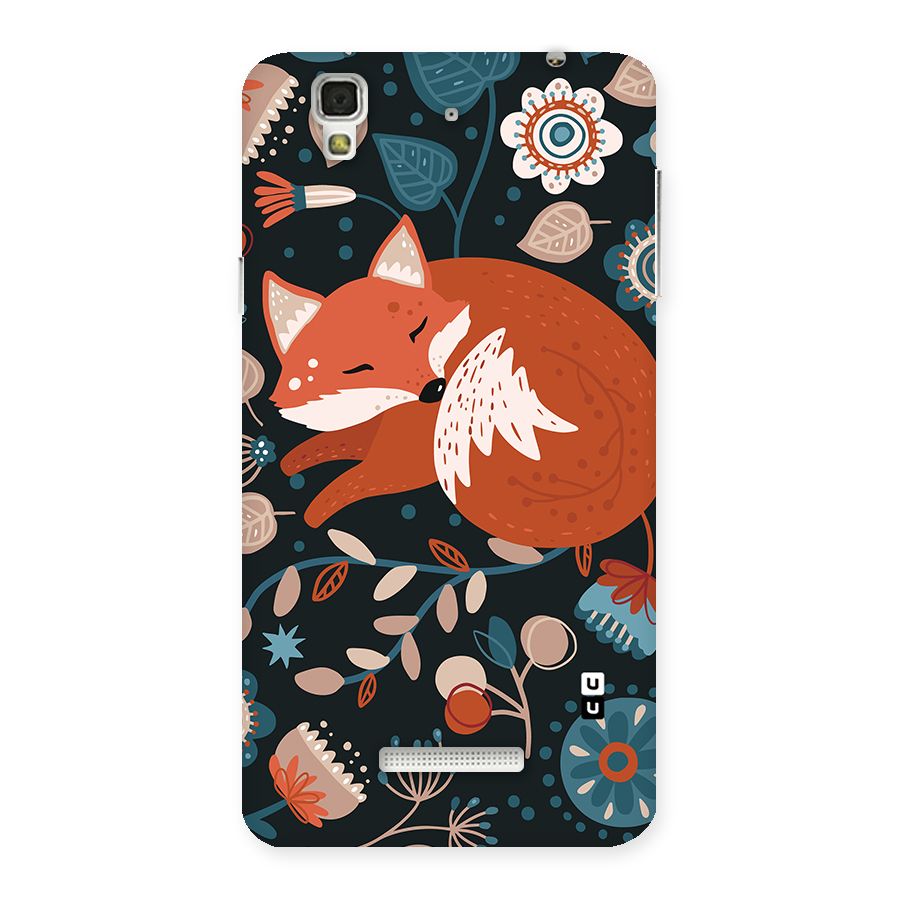 Nordic Arts Sleeping Fox Back Case for Yureka