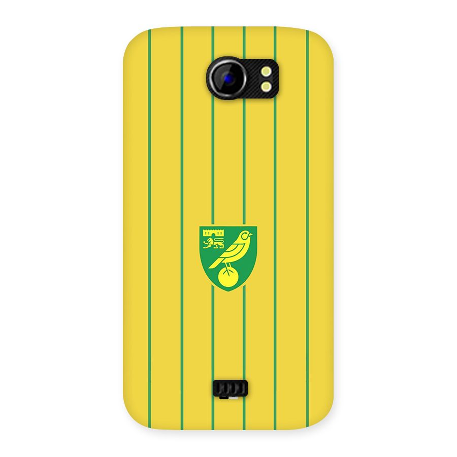Norwich City Back Case for Canvas 2 A110