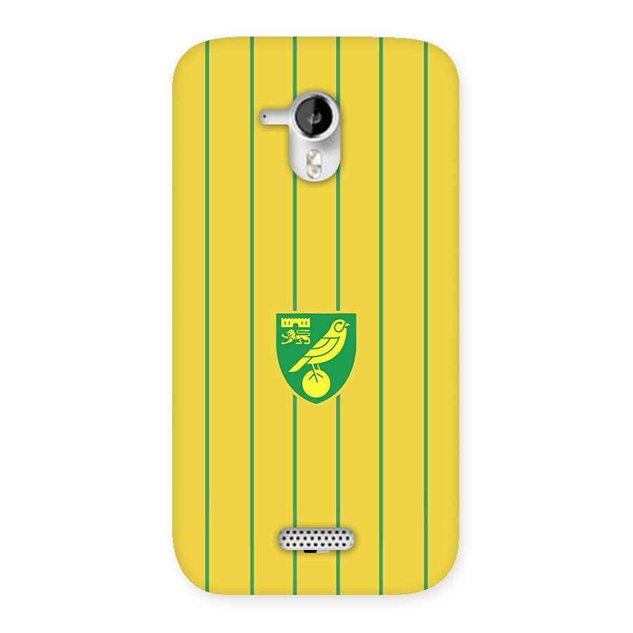 Norwich City Back Case for Canvas HD A116