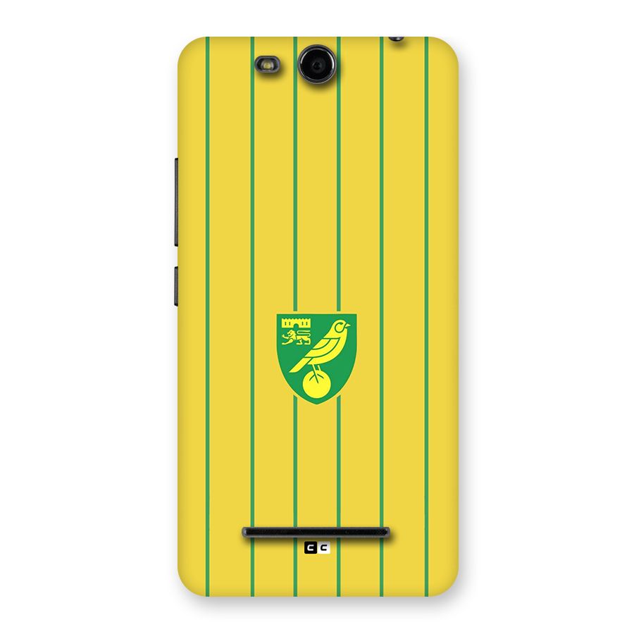 Norwich City Back Case for Canvas Juice 3 Q392