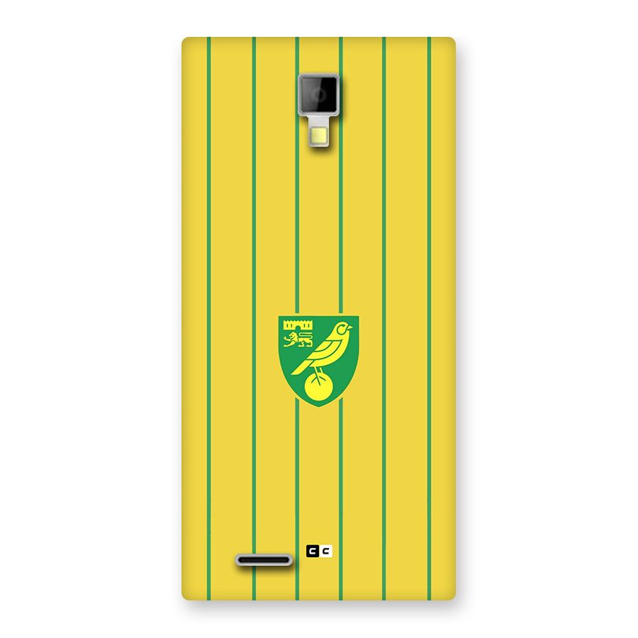 Norwich City Back Case for Canvas Xpress A99