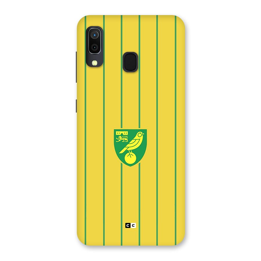 Norwich City Back Case for Galaxy A20