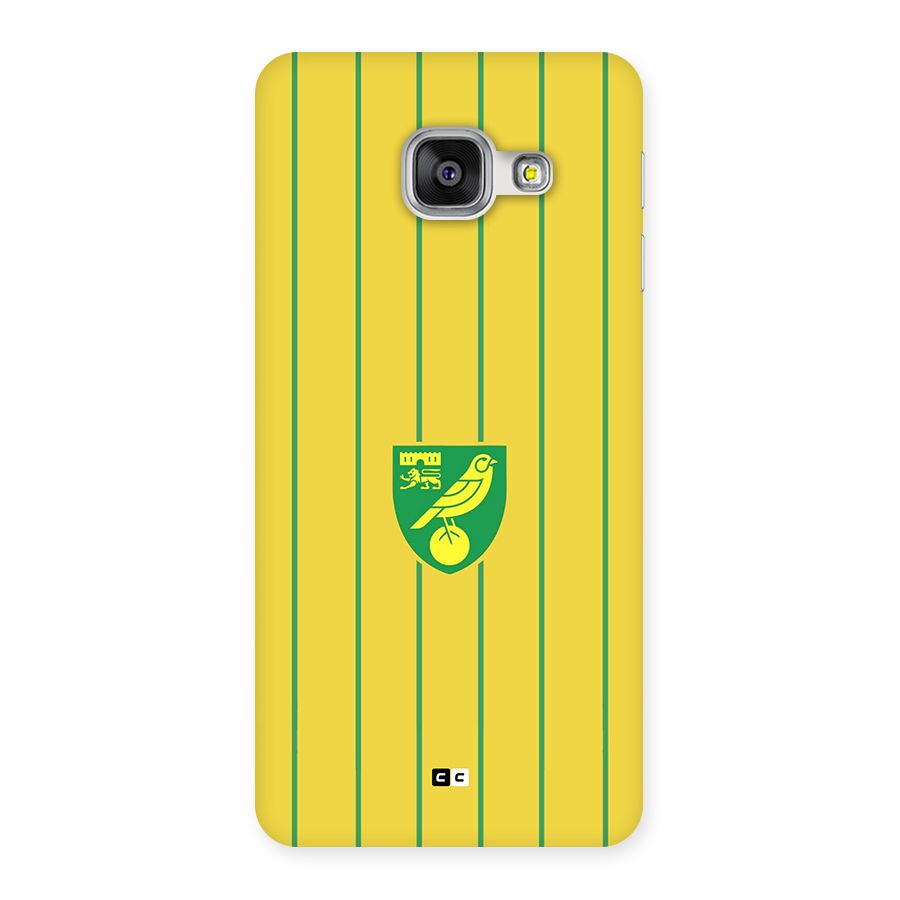 Norwich City Back Case for Galaxy A3 (2016)