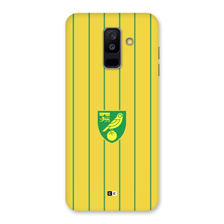 Norwich City Back Case for Galaxy A6 Plus
