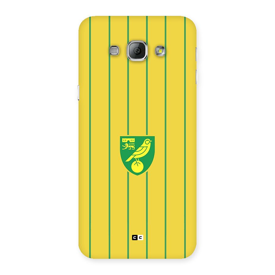 Norwich City Back Case for Galaxy A8
