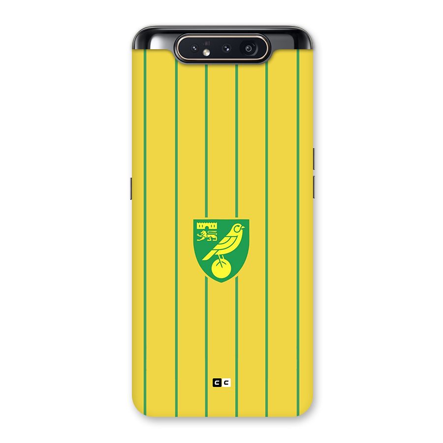 Norwich City Back Case for Galaxy A80
