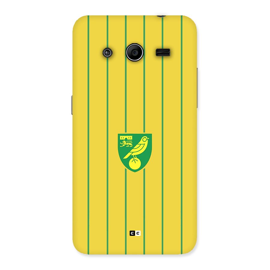 Norwich City Back Case for Galaxy Core 2
