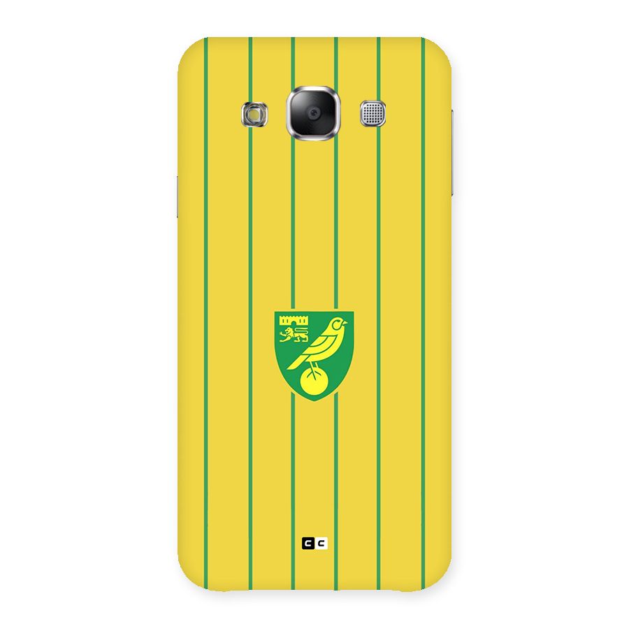 Norwich City Back Case for Galaxy E5