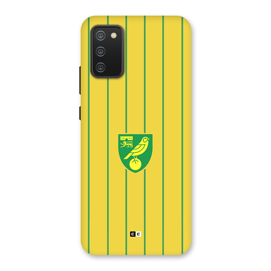 Norwich City Back Case for Galaxy F02s