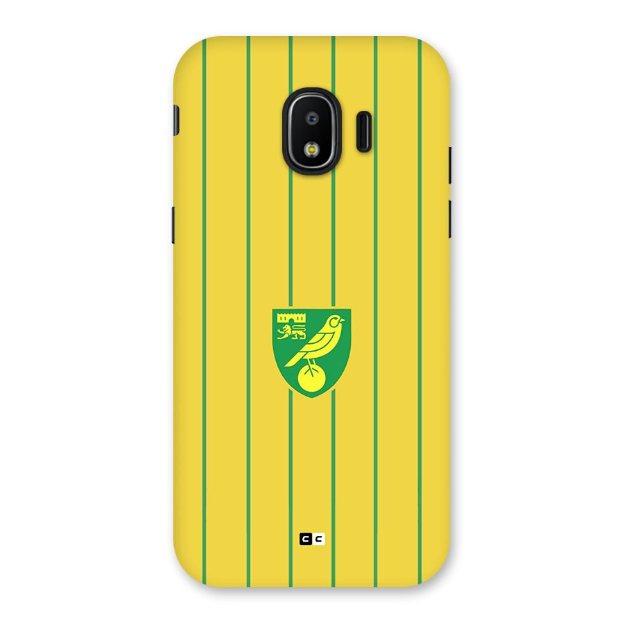 Norwich City Back Case for Galaxy J2 Pro 2018