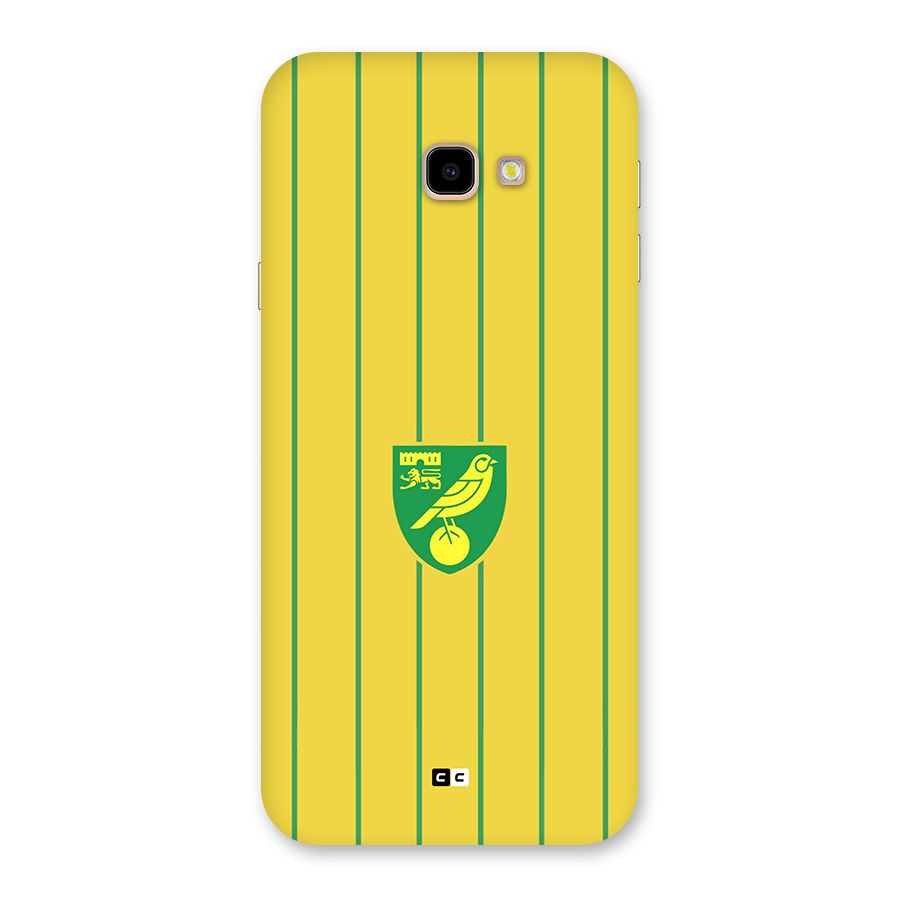 Norwich City Back Case for Galaxy J4 Plus