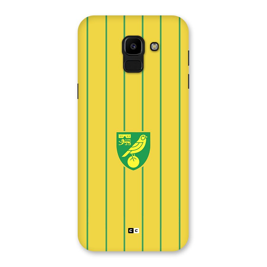Norwich City Back Case for Galaxy J6
