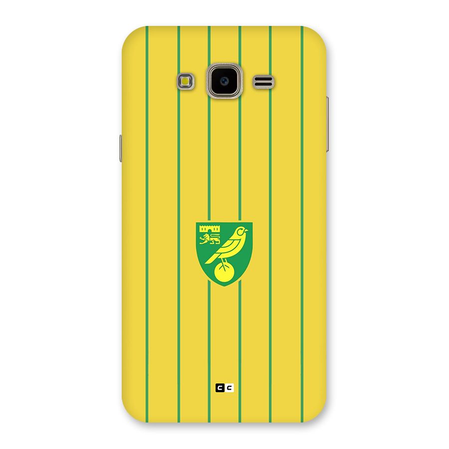 Norwich City Back Case for Galaxy J7 Nxt