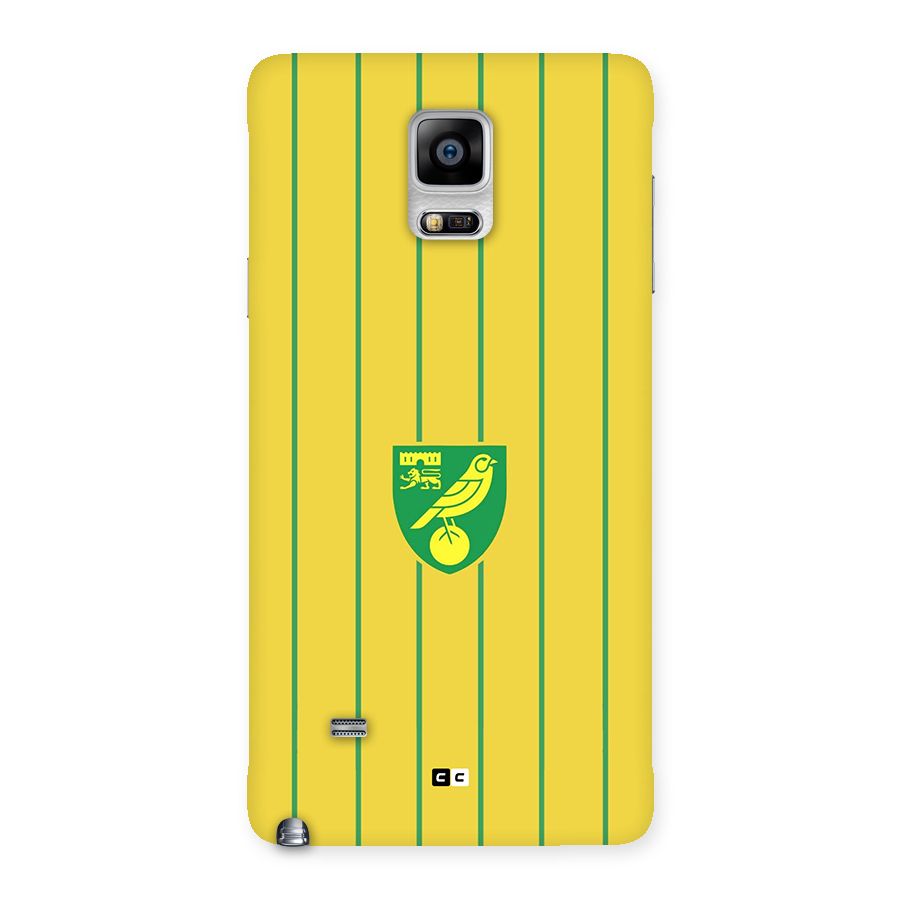 Norwich City Back Case for Galaxy Note 4