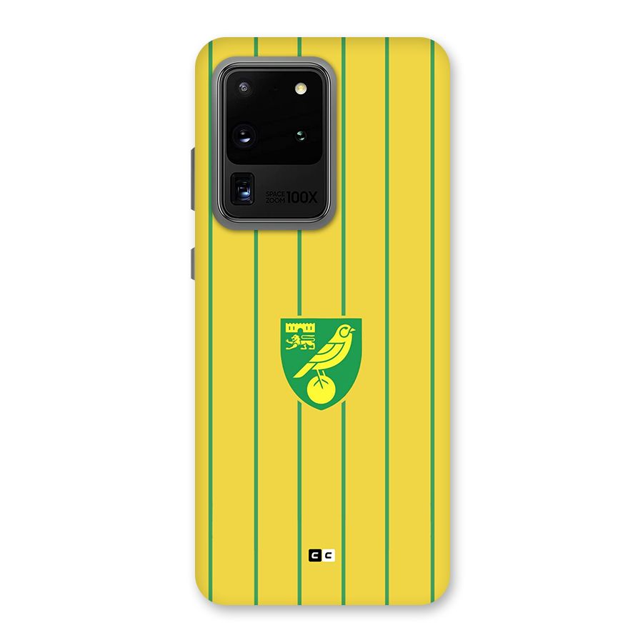 Norwich City Back Case for Galaxy S20 Ultra