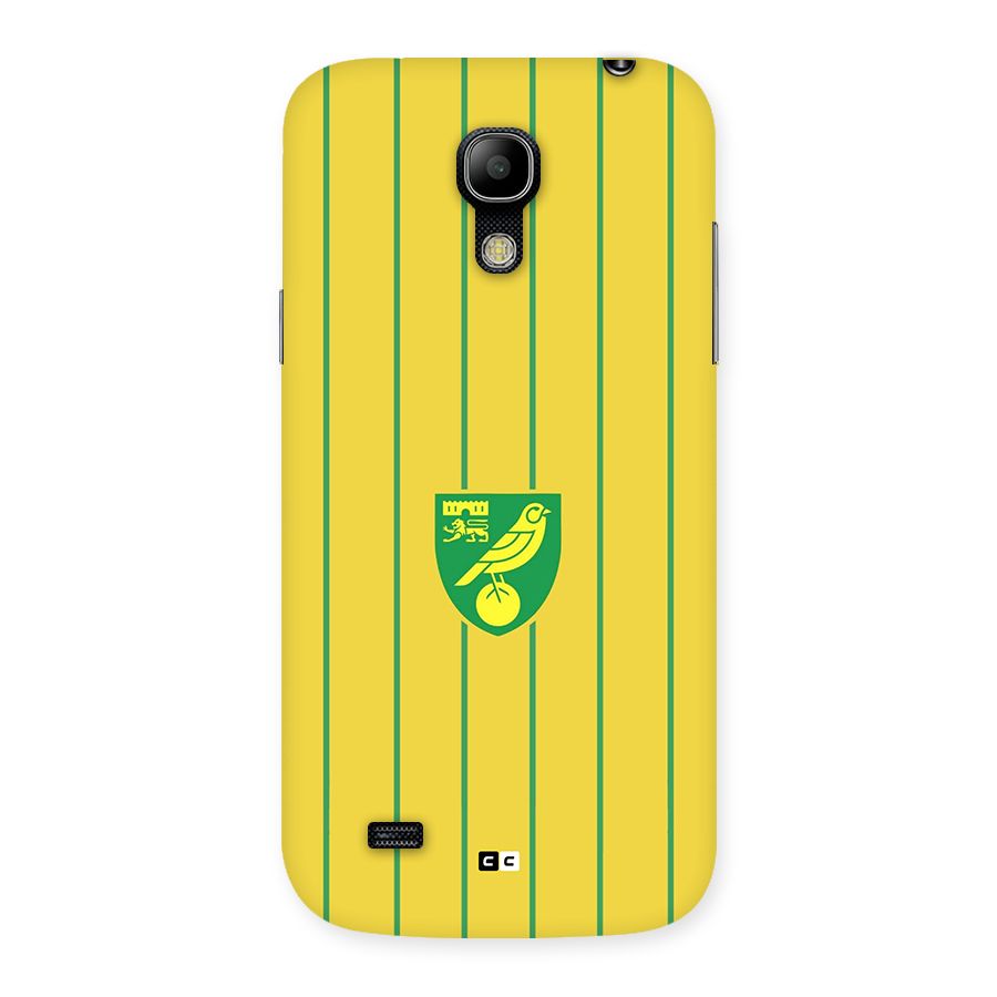 Norwich City Back Case for Galaxy S4 Mini
