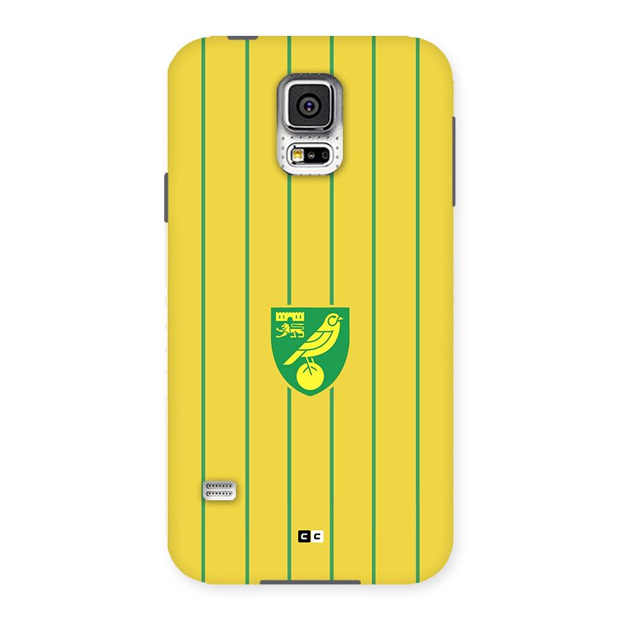 Norwich City Back Case for Galaxy S5