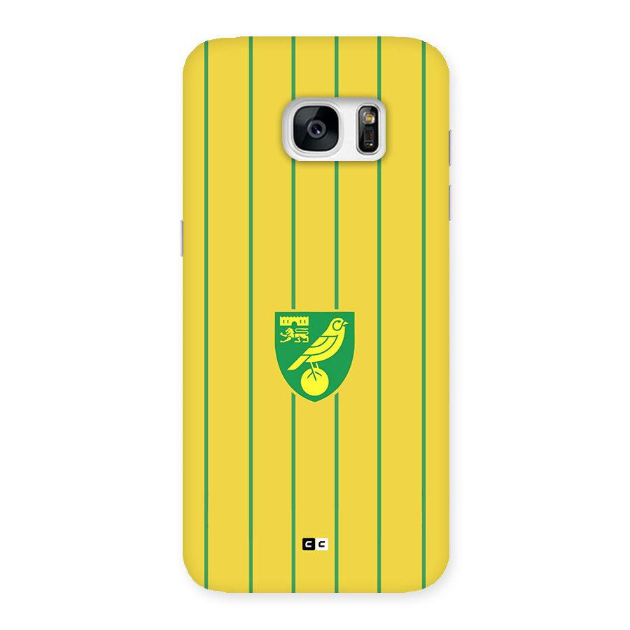 Norwich City Back Case for Galaxy S7 Edge