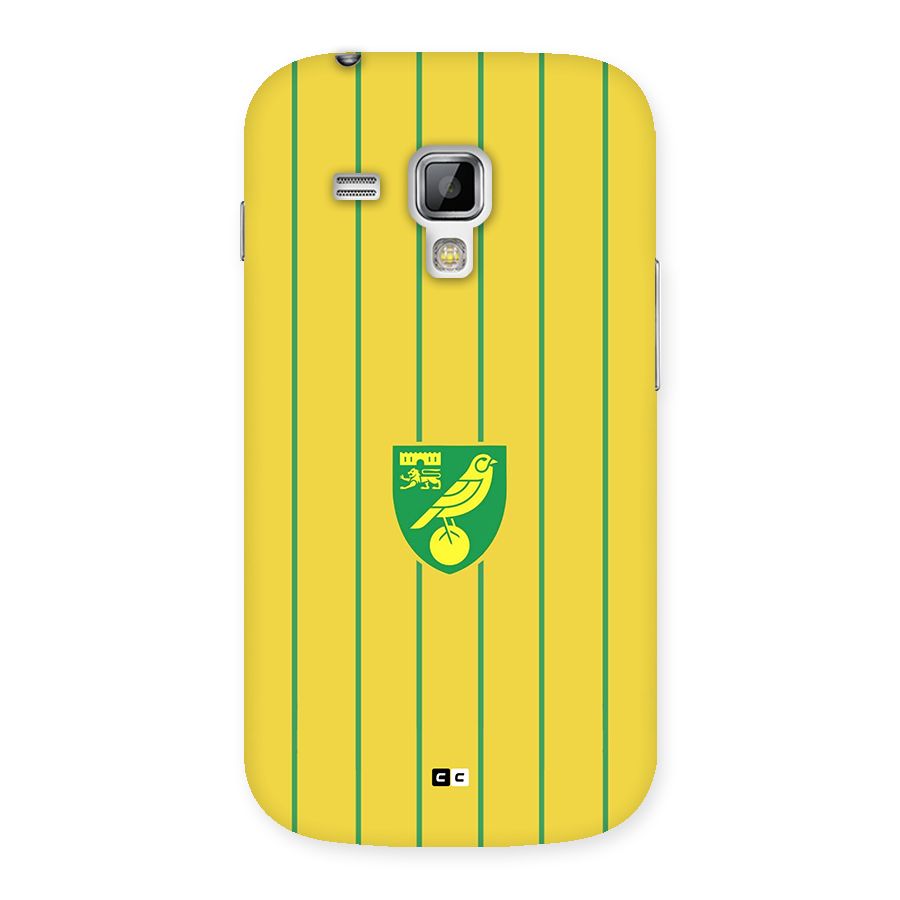 Norwich City Back Case for Galaxy S Duos