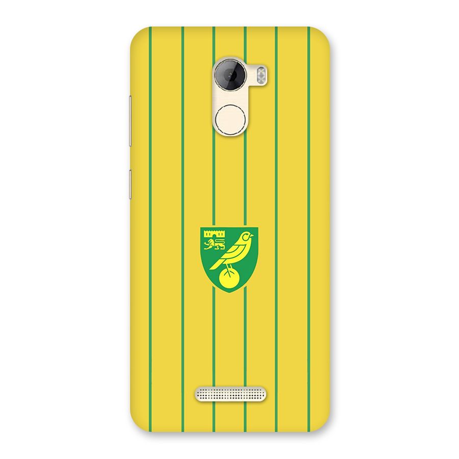 Norwich City Back Case for Gionee A1 LIte
