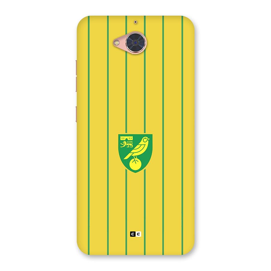 Norwich City Back Case for Gionee S6 Pro