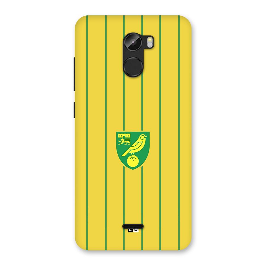 Norwich City Back Case for Gionee X1