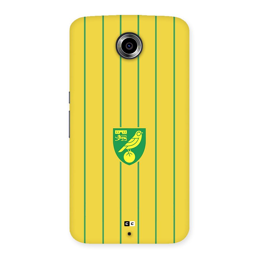 Norwich City Back Case for Google Nexus 6