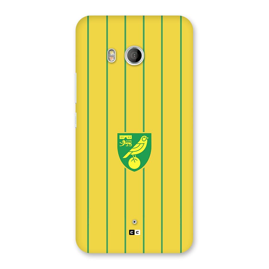 Norwich City Back Case for HTC U11