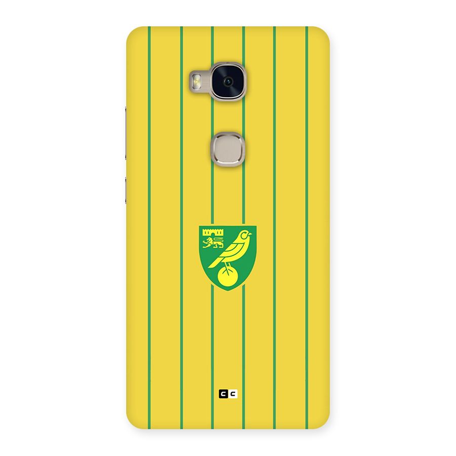 Norwich City Back Case for Honor 5X